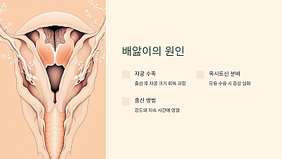 출산 후 첫 배앓이, 이렇게 대처하세요!