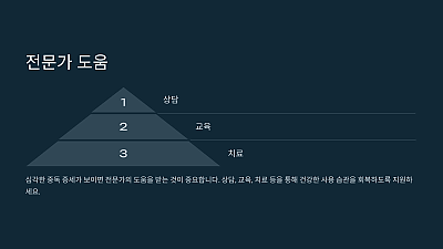 아이의 전자기기 사용